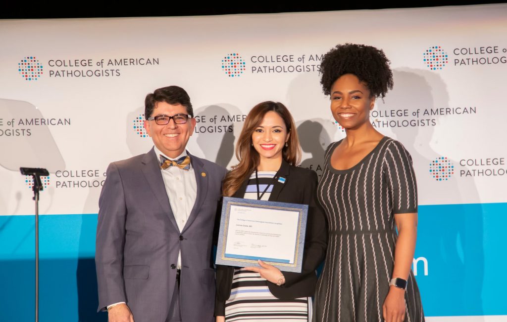 Lianna Goetz, MD, was a 2020 recipient of the Leadership Development Award. In that same year, she also mentored medical student Jacob Jerome.