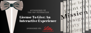 License To Give Website Banner - Updated with Lilly