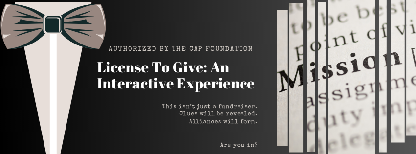 License To Give Website Banner