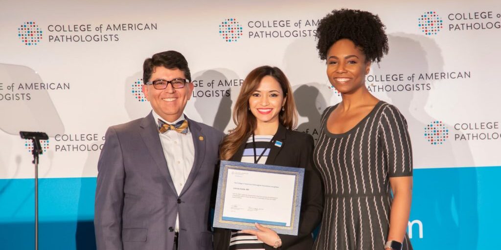 Lianna Goetz, MD, was a 2020 recipient of the Leadership Development Award. In that same year, she also mentored medical student Jacob Jerome.